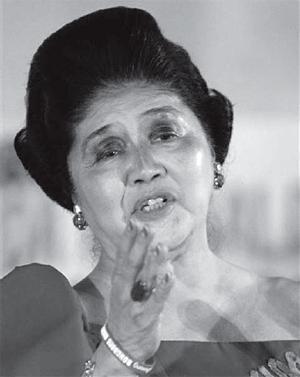 Former First Lady Imelda Romualdez Marcos